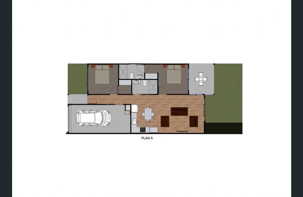 Cooroy site unit type A layout